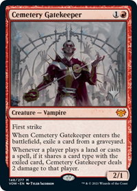 Cemetery Gatekeeper - Promo Pack: Aetherdrift (PPDFT) #148 - Mythic Magic: The Gathering Trading Card