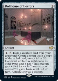 Dollhouse of Horrors - Promo Pack: Duskmourn: House of Horror (PPDSK) #255p - Rare Magic: The Gathering Trading Card