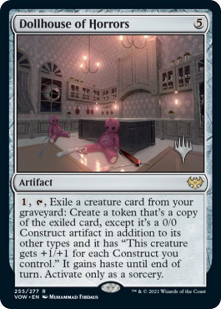 Dollhouse of Horrors - Promo Pack: Duskmourn: House of Horror Magic: The Gathering trading card