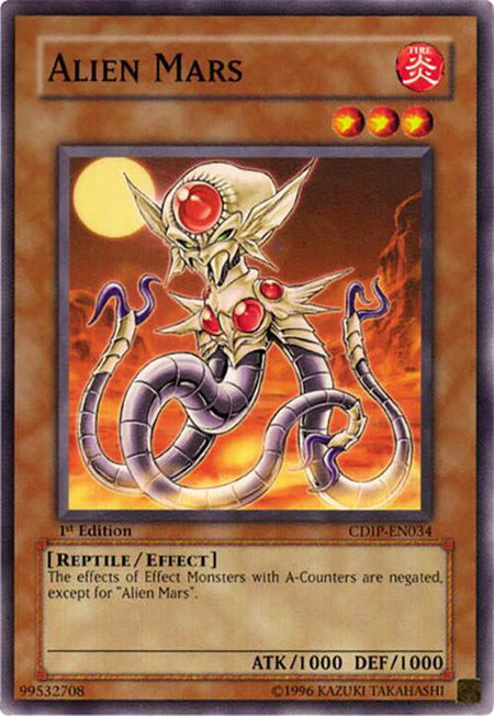 Alien Mars - Cyberdark Impact YuGiOh trading card
