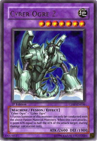Cyber Ogre 2 - Cyberdark Impact (CDIP) #CDIP-EN036 - Ultra Rare YuGiOh Trading Card