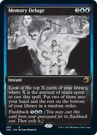 Memory Deluge - Innistrad: Double Feature (DBL) #62 - Rare Magic: The Gathering Trading Card