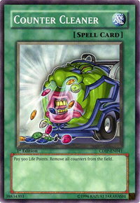 Counter Cleaner - Cyberdark Impact (CDIP) #CDIP-EN041 - Common / Short Print YuGiOh Trading Card