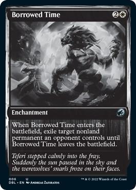 Borrowed Time trading card from Innistrad: Double Feature Borrowed Time - Innistrad: Double Feature Magic: The Gathering trading card