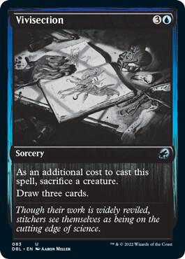Vivisection trading card from Innistrad: Double Feature Vivisection - Innistrad: Double Feature Magic: The Gathering trading card