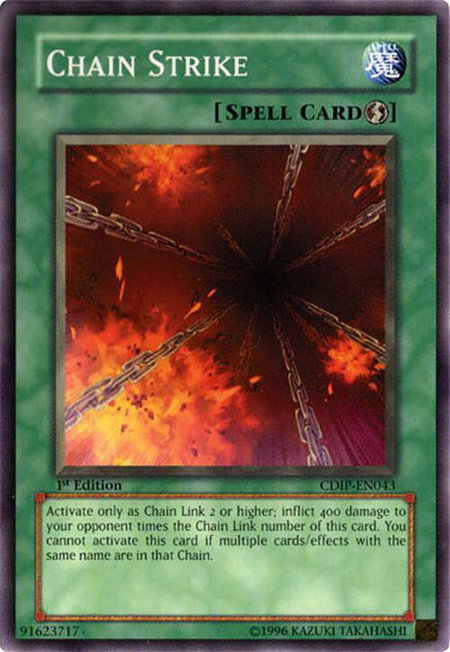 Chain Strike - Cyberdark Impact YuGiOh trading card