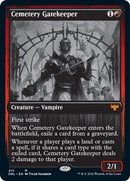 Cemetery Gatekeeper - Innistrad: Double Feature Magic: The Gathering trading card