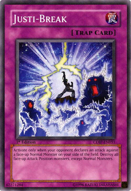 Justi-Break - Cyberdark Impact YuGiOh trading card