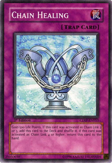Chain Healing - Cyberdark Impact YuGiOh trading card
