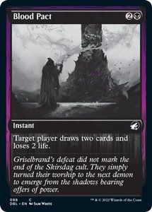 Blood Pact - Innistrad: Double Feature (DBL) #88 - Common Magic: The Gathering Trading Card