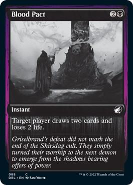 Blood Pact - Innistrad: Double Feature Magic: The Gathering trading card