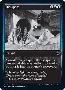 Dissipate - Innistrad: Double Feature (DBL) #49 - Uncommon Magic: The Gathering Trading Card