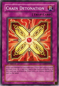 Chain Detonation - Cyberdark Impact (CDIP) #CDIP-EN054 - Common / Short Print YuGiOh Trading Card