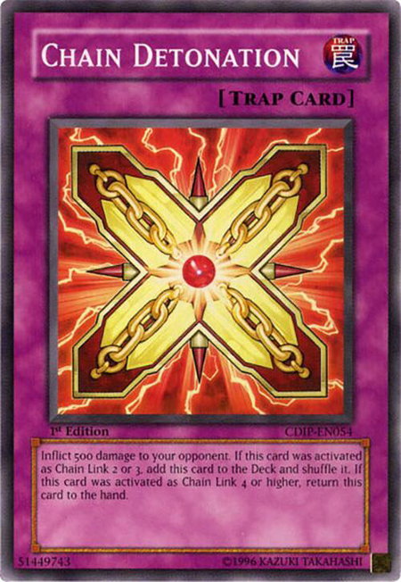 Chain Detonation - Cyberdark Impact YuGiOh trading card