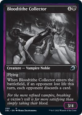 Bloodtithe Collector trading card from Innistrad: Double Feature Bloodtithe Collector - Innistrad: Double Feature Magic: The Gathering trading card
