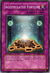 Accumulated Fortune - Cyberdark Impact (CDIP) #CDIP-EN057 - Common / Short Print YuGiOh Trading Card