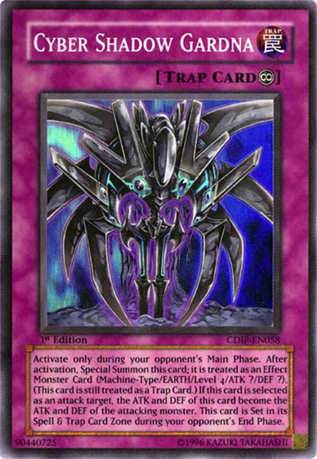 Cyber Shadow Gardna - Cyberdark Impact YuGiOh trading card