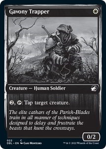 Gavony Trapper - Innistrad: Double Feature (DBL) #22 - Common Magic: The Gathering Trading Card