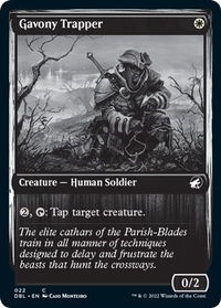 Gavony Trapper - Innistrad: Double Feature (DBL) #22 - Common Magic: The Gathering Trading Card