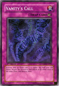 Vanity's Call - Cyberdark Impact (CDIP) #CDIP-EN059 - Common / Short Print YuGiOh Trading Card