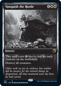 Vanquish the Horde - Innistrad: Double Feature (DBL) #41 - Rare Magic: The Gathering Trading Card