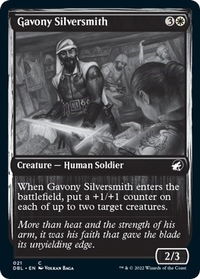 Gavony Silversmith - Innistrad: Double Feature (DBL) #21 - Common Magic: The Gathering Trading Card