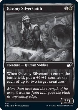 Gavony Silversmith - Innistrad: Double Feature Magic: The Gathering trading card