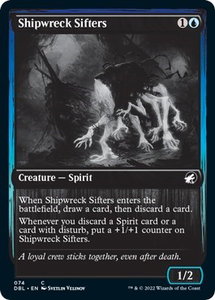 Shipwreck Sifters - Innistrad: Double Feature (DBL) #74 - Common Magic: The Gathering Trading Card