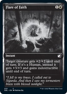Flare of Faith - Innistrad: Double Feature (DBL) #19 - Common Magic: The Gathering Trading Card