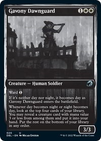 Gavony Dawnguard - Innistrad: Double Feature (DBL) #20 - Uncommon Magic: The Gathering Trading Card