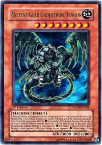 Ancient Gear Gadjiltron Dragon - Structure Deck: Machine Re-Volt YuGiOh trading card
