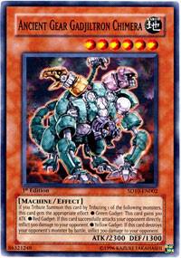 Ancient Gear Gadjiltron Chimera - Structure Deck: Machine Re-Volt YuGiOh trading card