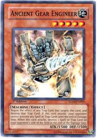 Ancient Gear Engineer trading card from Structure Deck: Machine Re-Volt Ancient Gear Engineer - Structure Deck: Machine Re-Volt YuGiOh trading card