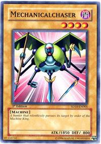 Mechanicalchaser trading card from Structure Deck: Machine Re-Volt Mechanicalchaser - Structure Deck: Machine Re-Volt YuGiOh trading card