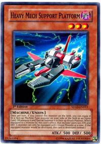 Heavy Mech Support Platform - Structure Deck: Machine Re-Volt (SD10) #SD10-EN011 - Common / Short Print YuGiOh Trading Card