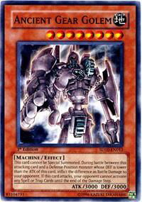 Ancient Gear Golem - Structure Deck: Machine Re-Volt (SD10) #SD10-EN012 - Common / Short Print YuGiOh Trading Card