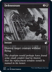 Defenestrate - Innistrad: Double Feature (DBL) #95 - Common Magic: The Gathering Trading Card