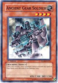 Ancient Gear Soldier - Structure Deck: Machine Re-Volt (SD10) #SD10-EN014 - Common / Short Print YuGiOh Trading Card
