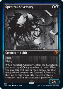 Spectral Adversary - Innistrad: Double Feature (DBL) #77 - Mythic Rare Magic: The Gathering Trading Card