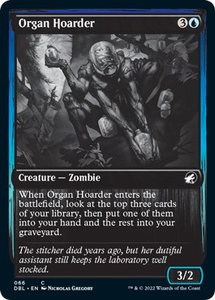 Organ Hoarder - Innistrad: Double Feature (DBL) #66 - Common Magic: The Gathering Trading Card