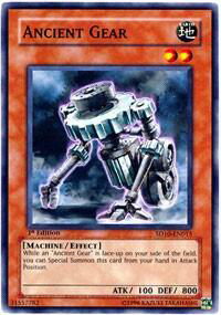 Ancient Gear - Structure Deck: Machine Re-Volt (SD10) #SD10-EN015 - Common / Short Print YuGiOh Trading Card