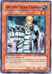 Ancient Gear Cannon - Structure Deck: Machine Re-Volt (SD10) #SD10-EN016 - Common / Short Print YuGiOh Trading Card