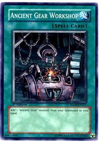 Ancient Gear Workshop - Structure Deck: Machine Re-Volt (SD10) #SD10-EN017 - Common / Short Print YuGiOh Trading Card