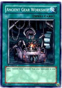 Ancient Gear Workshop - Structure Deck: Machine Re-Volt (SD10) #SD10-EN017 - Common / Short Print YuGiOh Trading Card