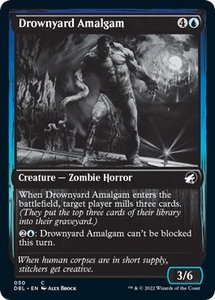 Drownyard Amalgam - Innistrad: Double Feature (DBL) #50 - Common Magic: The Gathering Trading Card