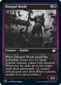 Diregraf Horde - Innistrad: Double Feature (DBL) #96 - Common Magic: The Gathering Trading Card