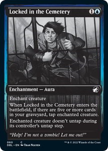 Locked in the Cemetery - Innistrad: Double Feature (DBL) #60 - Common Magic: The Gathering Trading Card