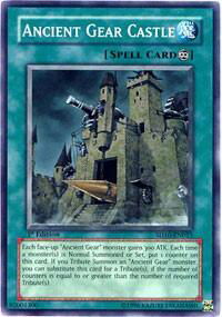 Ancient Gear Castle - Structure Deck: Machine Re-Volt (SD10) #SD10-EN023 - Common / Short Print YuGiOh Trading Card