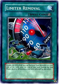 Limiter Removal trading card from Structure Deck: Machine Re-Volt Limiter Removal - Structure Deck: Machine Re-Volt YuGiOh trading card