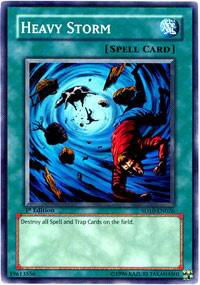 Heavy Storm - Structure Deck: Machine Re-Volt (SD10) #SD10-EN026 - Common / Short Print YuGiOh Trading Card